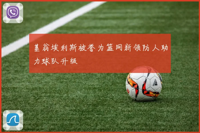 基翁埃利斯被誉为篮网新领防人助力球队升级